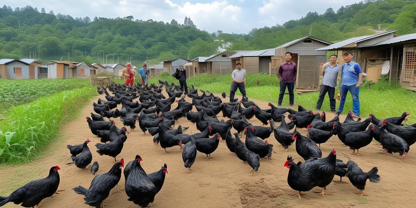 略阳县创新“代养代销”模式,乌鸡养殖助力农户增收